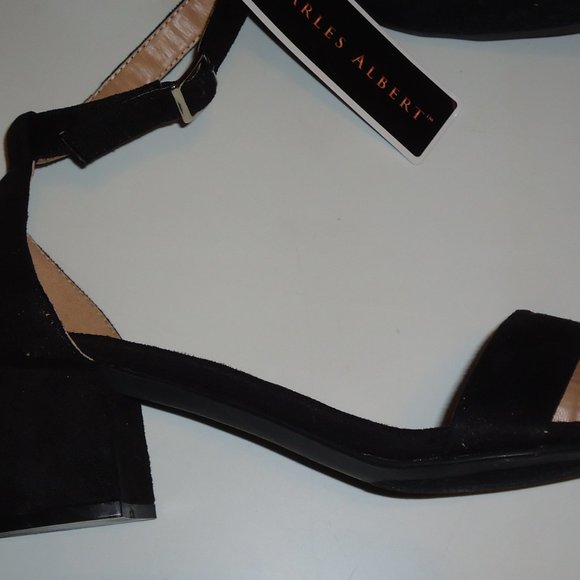 Charles Albert Black Women's Sandals - Picture 6 of 14